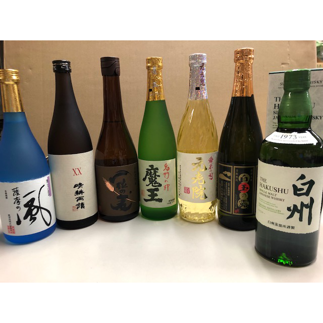 白州NV(ノンヴィンテージ) +焼酎6本 7本セット – 新井勘二商店