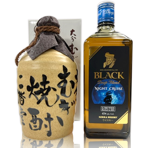 ブラックニッカ ディープブレンド ナイトクルーズ+焼酎セット – 新井勘 ブラックニッカ ディープブレンド ナイトクルーズ+焼酎セット – 新井勘