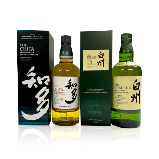 白州12年 1本&知多 3本 白州12年&知多 セット – 新井勘二商店